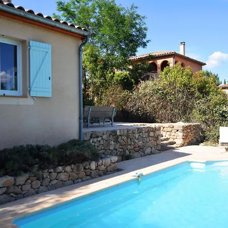 Vila Lovely Villa In Joyeuse With Private Swimming Pool *